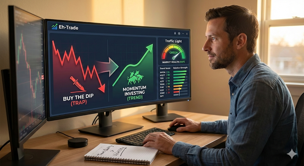 Stop Buying the Dip: A Retail Trader’s Guide to Momentum Investing (And How to Do It Safely)